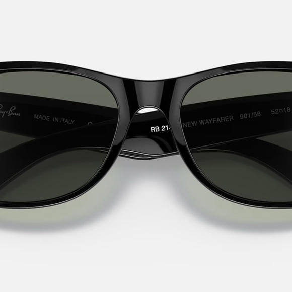 Ray-Ban New Wayfarer Classic polarized sunglasses (RB2132) - Picture 6 of 11